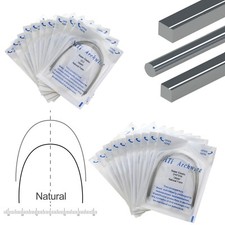 100PCS Orthodontic Arch Wire Niti Natural Form Braces Wire Round Rectangular picture