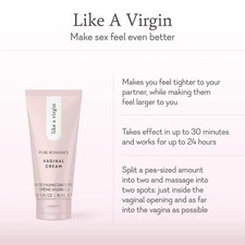 Pure Romance Like A Virgin 24-Hour Tightening Cream 0.5 fl oz 15 mL New Sealed picture