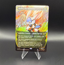 MTG Baylen, the Haymaker Borderless Raised Gold Foil 0345 Rare EN picture