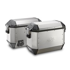 KAPPA K'mission KMS36A Pair Side Motorcycle Luggage Bags, Aluminum, 36L, Monokey picture
