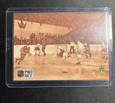 1991-92 Pro Set - Bill Barilko Ice Hockey card Raw Card ENGLISH - MINT PRISTINE picture