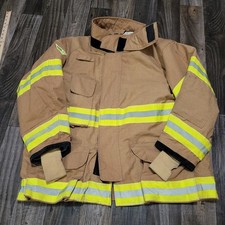 VTG Lion Apparel Firefighter Pants Turnout Bunker Jacket/Pants Size 56R/5432R picture