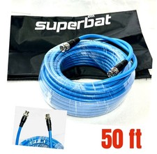 Superbat SDI Cable BNC Cable 3G/6G/12G SDI Cable 50ft Belden 1694A Blue picture