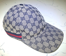Gucci Classic Original GG Canvas Baseball Hat Cap Web Stripe Beige Brown 200035 picture