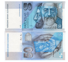 2005 Slovakia 50 Korun P 21 UNC New Banknote picture