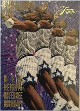 1995-96 Flair Penny Hardaway New Heights #1 Rare 1:18 Insert Orlando Magic picture