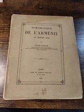 1855 Vintage Numismatics Book Numismatique De L'Armenie Disbound Victor Langlois picture