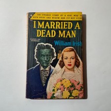 I Married A Dead Man by William Irish 1949 Avon 220, 1st printing Very Good picture