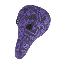 SUBROSA THRASHED PIVOTAL BMX BIKE SEAT KINK GT CULT SHADOW RANT PURPLE BLACK NEW picture