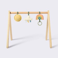 Cloud Island Wooden Play Gym w/ Hanging Toys Play Set for Infants / Baby picture