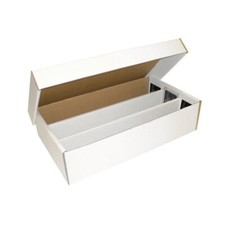 BCW Super Shoe 3 Row Storage Box (3000 CT) Holds over 600 Top Loaders picture