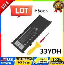 ✅Lot 1-30 Battery 33YDH for Dell Latitude 3380 3480 3490 3580 3590 Inspiron 7577 picture