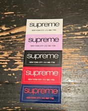 Supreme Shop Mini Stickers 5 In 1 SS20 + FREE SURPRISE  picture