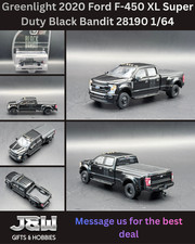 Greenlight 2020 Ford F-450 XL Super Duty Black Bandit 28190 1/64 picture