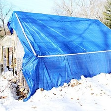 E&K Sunrise 5' x 7' Finished Size General Multi-Purpose Tarpaulin 5-mil Poly ... picture