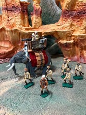 BRITISH INDIAN ARMY MG ELEPHANT , BR147 , 54 mm picture