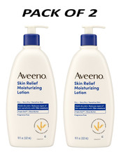 Aveeno Skin Relief Moisturizing Body and Hand Lotion for Dry Skin, PACK OF 2 picture
