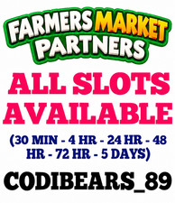 1 x PARTNER SLOTS - FARMERS MARKET Partners MONO_POLY_GO PARTNER EVENT picture