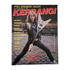 Kerrang Vintage UK Music Magazine  No.32 Dec. 30 - Jan. 12, 1983 Accept, AC/DC picture