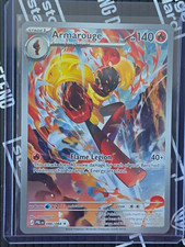 Pokemon TCG Armarouge 086/084 Pitch Black Illustration Rare Holo 140HP picture