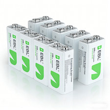 EBL 9V Rechargeable Ni-MH Battery 150mAh,9-Volt Lot picture
