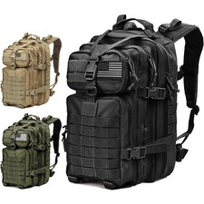 45L Military Tactical Backpack Large Army Men 3 Day Assault Pack Bugout Rucksack picture