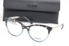 NEW GUESS GU 2462 BL BLUE TORTOISE AUTHENTIC EYEGLASSES FRAMES W/CASE 51-18 picture
