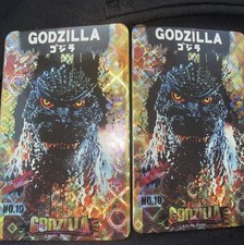 (2) Kaiju Drop Godzilla Round 1 Rare 10th Card 1st Edition picture