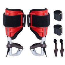 Uimoso Tree Climbing Spikes Aluminum Gear for Arborist Equipment, Red picture