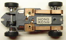 AURORA THUNDERJET  SLIMLINE -  HO SLOT CAR  CHASSIS  -  NEW OLD STOCK 1960s picture