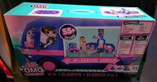 LOL Surprise OMG 4-in-1 Glamper Fashion Camper w/55+ Surprises, Electric Blue picture