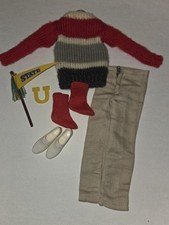 Vintage Mattel Barbie Ken Dill Campus Hero Outfit picture