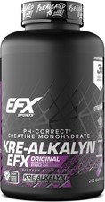 EFX Sports KRE ALKALYN - pH Correct Buffered Creatine Monohydrate Pills 260 Caps picture