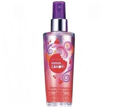 Avon MMM… CANDY CHERRY MOUSSE Body Mist Spray 5.1 fl oz NOS 2015 picture