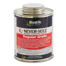 Never-Seez NSBT-16 Regular Grade Anti-Seize Compound 16 oz Brush Top Can Gray picture