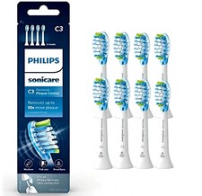 8-Pcs New Seal Philip C3 Premium Plaque Control Brush Heads C3-White-HX9044/17 picture