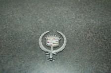 USED GENUINE 93 - 96 CADILLAC FLEETWOOD HOOD ORNAMENT EMBLEM BROUGHAM GM #2 picture