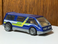 Vintage 1983 Hot Wheels REAL RIDERS Dream Van XGW Malaysia Blue Grey Hub VG+ picture