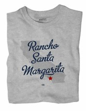 Rancho Santa Margarita California CA T-Shirt MAP picture