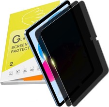 2x Clear / Privacy Tempered Glass Screen Protector For iPad A16 11th 10th Gen picture