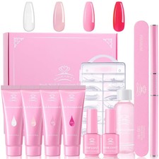 Makartt Poly Nail Gel Kit-Pink Nail Extension Gel Acrylic Gel Nail LED Gel|83789 picture