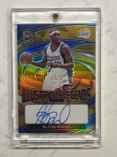 Elton Brand 2022-23 Spectra llustrious Legends Auto Gold /10 picture