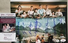 Sound of Music signed 7 kids Charmian Carr, Heather Menzies 8x10 w/JSA COA #3 picture