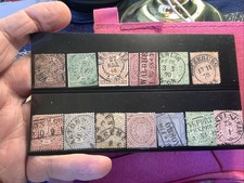NORTH GERMAN CONFEDERATION = 1868-1869 CLASSICS STAMP COLLECTION, __ 13  stamps picture