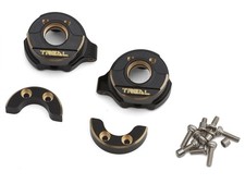 Treal Hobby SCX30 Brass Steering Knuckles (Black) (2) (7.75g ea) [TLHTSCX30-06] picture
