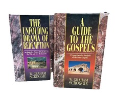 The Unfolding Drama of Redemption and A Guide To The Gospels 2 Books Scroggie picture