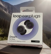 Loop Dream For Sleep Black Earplugs, Powerful Noise Reduction & Comfort, New Box picture