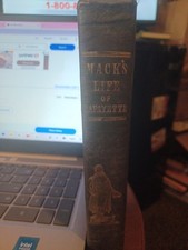 The Life of Lafayette By Ebenezer Mack (1841, Clothbound) Antique First Edition picture