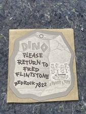 NOS 1962 Buddy L The Flintstones Original Toy Decal picture