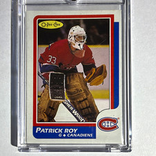 O-Pee-Chee 1986-87 Patrick Roy RC Rookie Base #53 Montreal Canadiens NHL picture